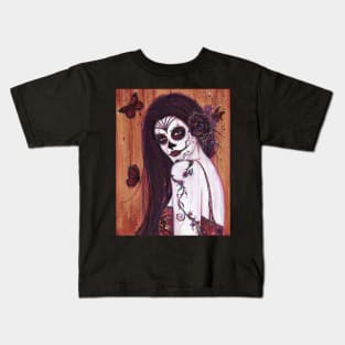 Day of the dead  Ranata By Renee Lavoie Kids T-Shirt